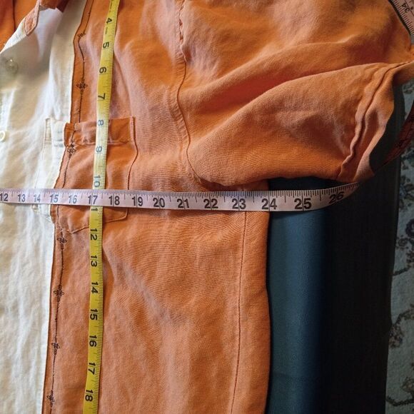 Cubavera L Men's Button Down Short Sleeve Lightweight Collared Shirt - Picture 5 of 7